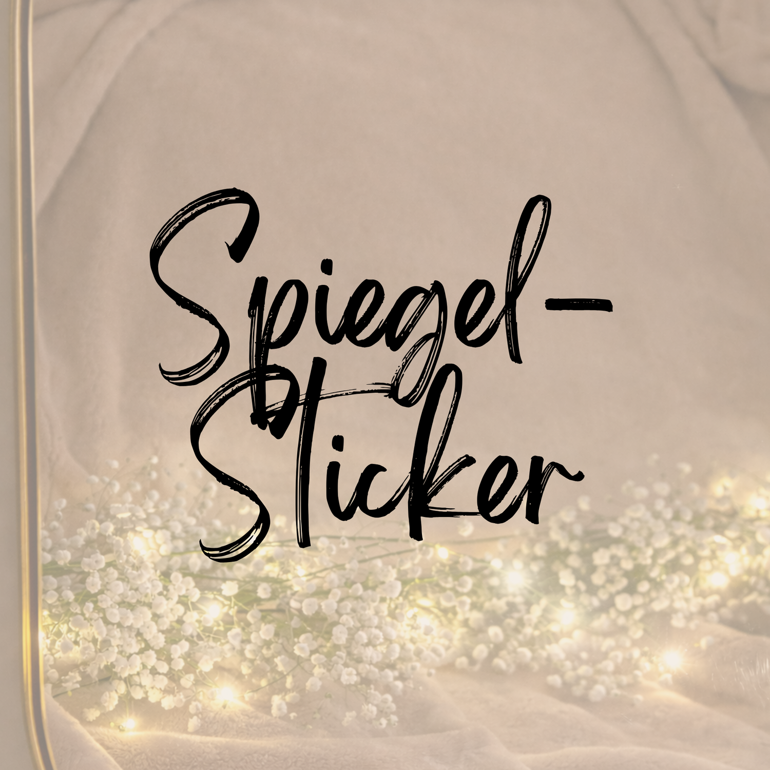Spiegel-Sticker