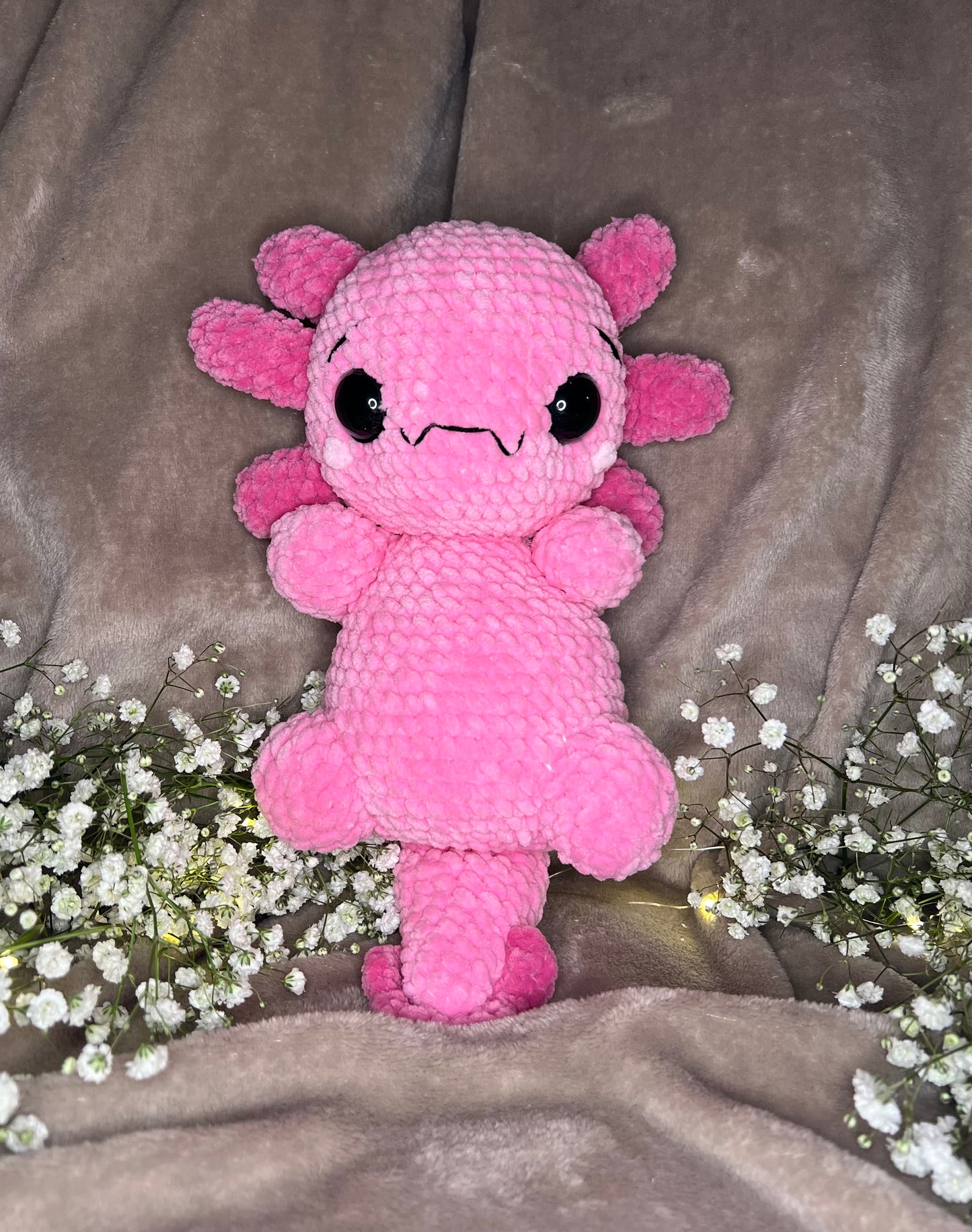 Axel das stehende Axolotl
