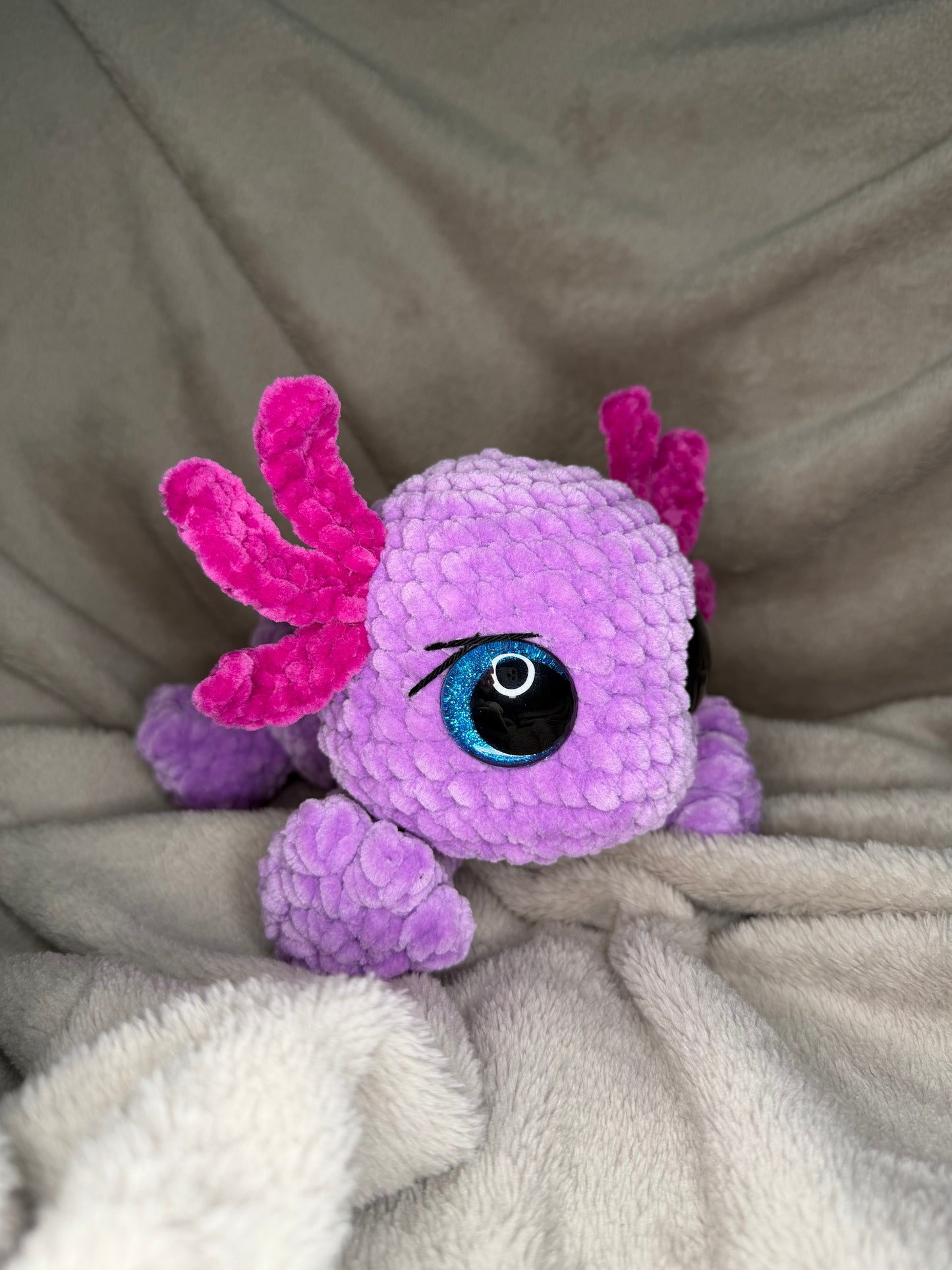 liegendes Axolotl