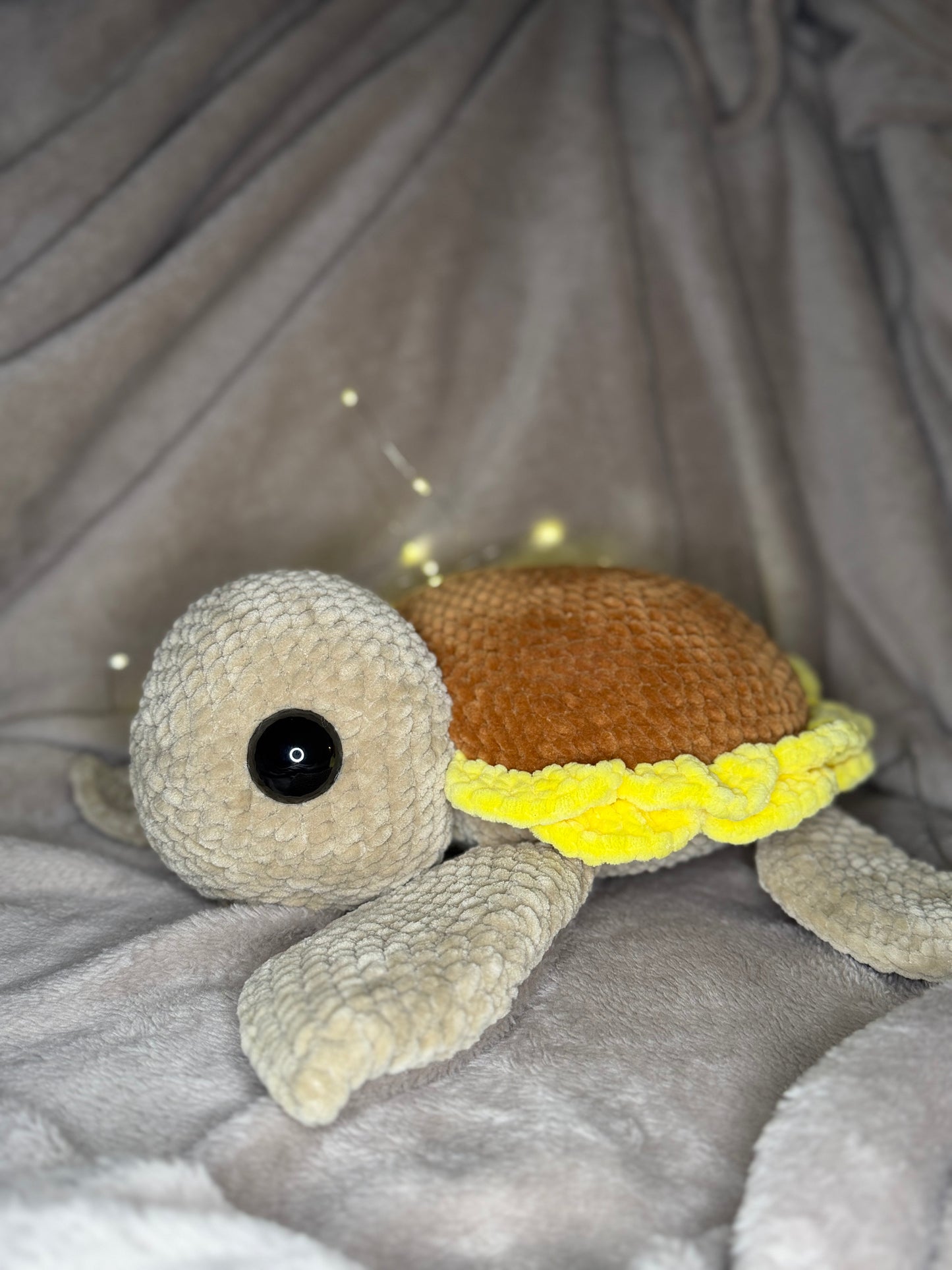 Sunny die XXL Sonnenblumen-Schildkröte