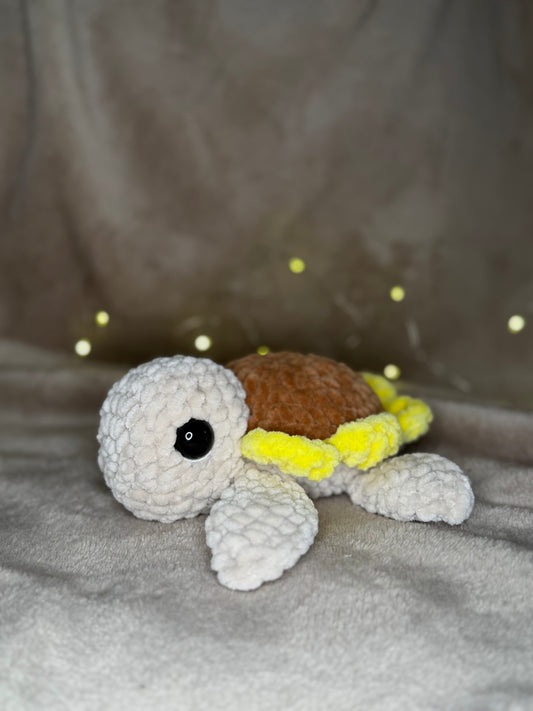 Sid die kleine Sonnenblumen-Schildkröte